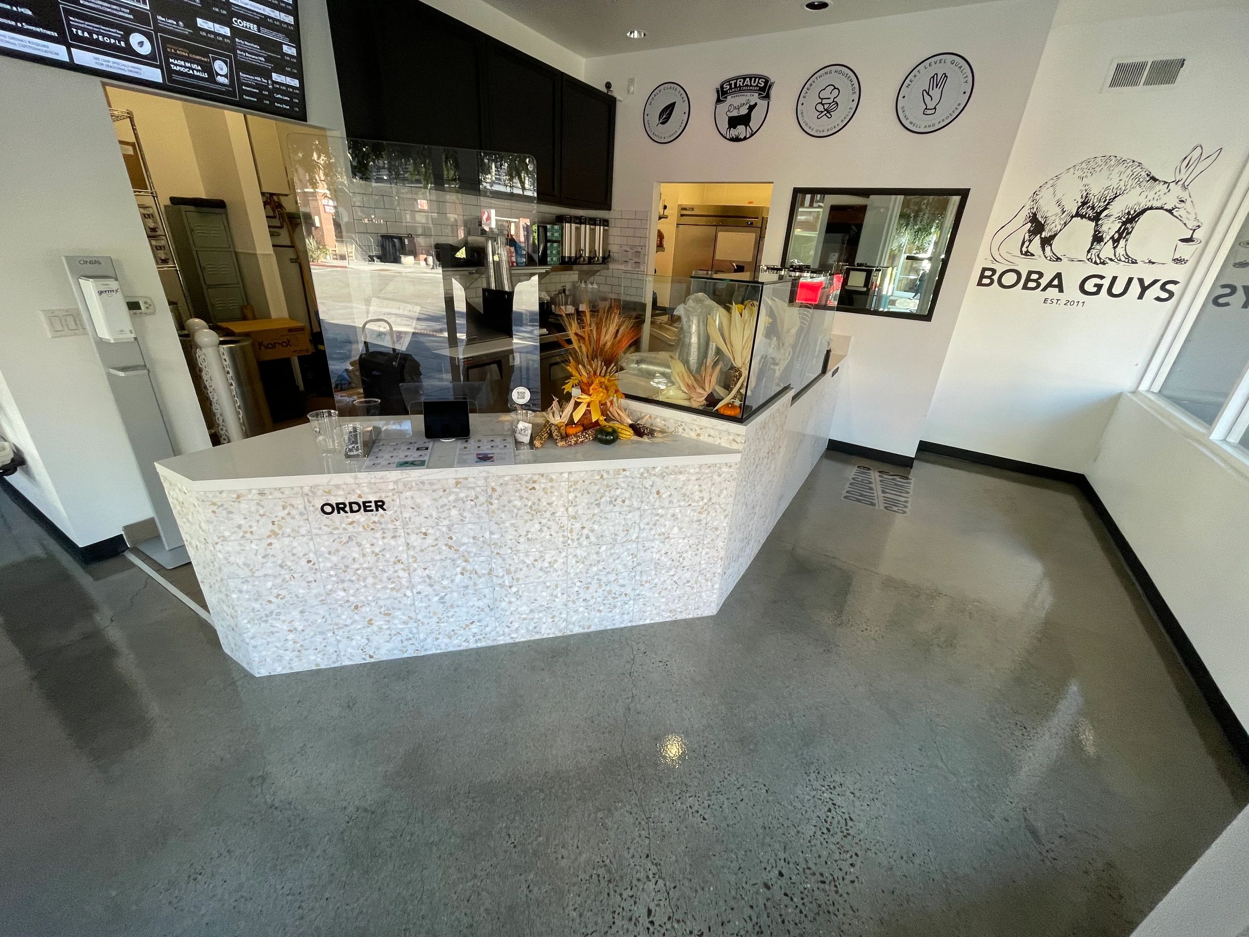 Finished commercial concrete floor by DCR