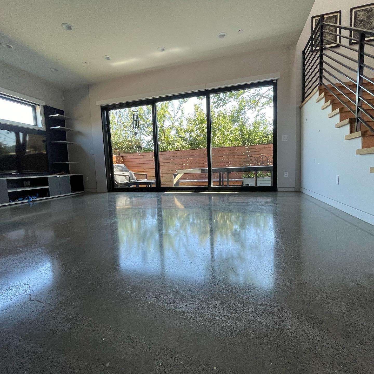 Residential concrete polish